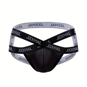 Black Strappy Men's Underwear